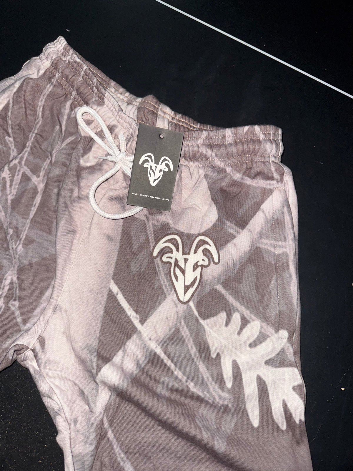 Goat Strength Midnight Camo Sweatpants with Zipper Pockets