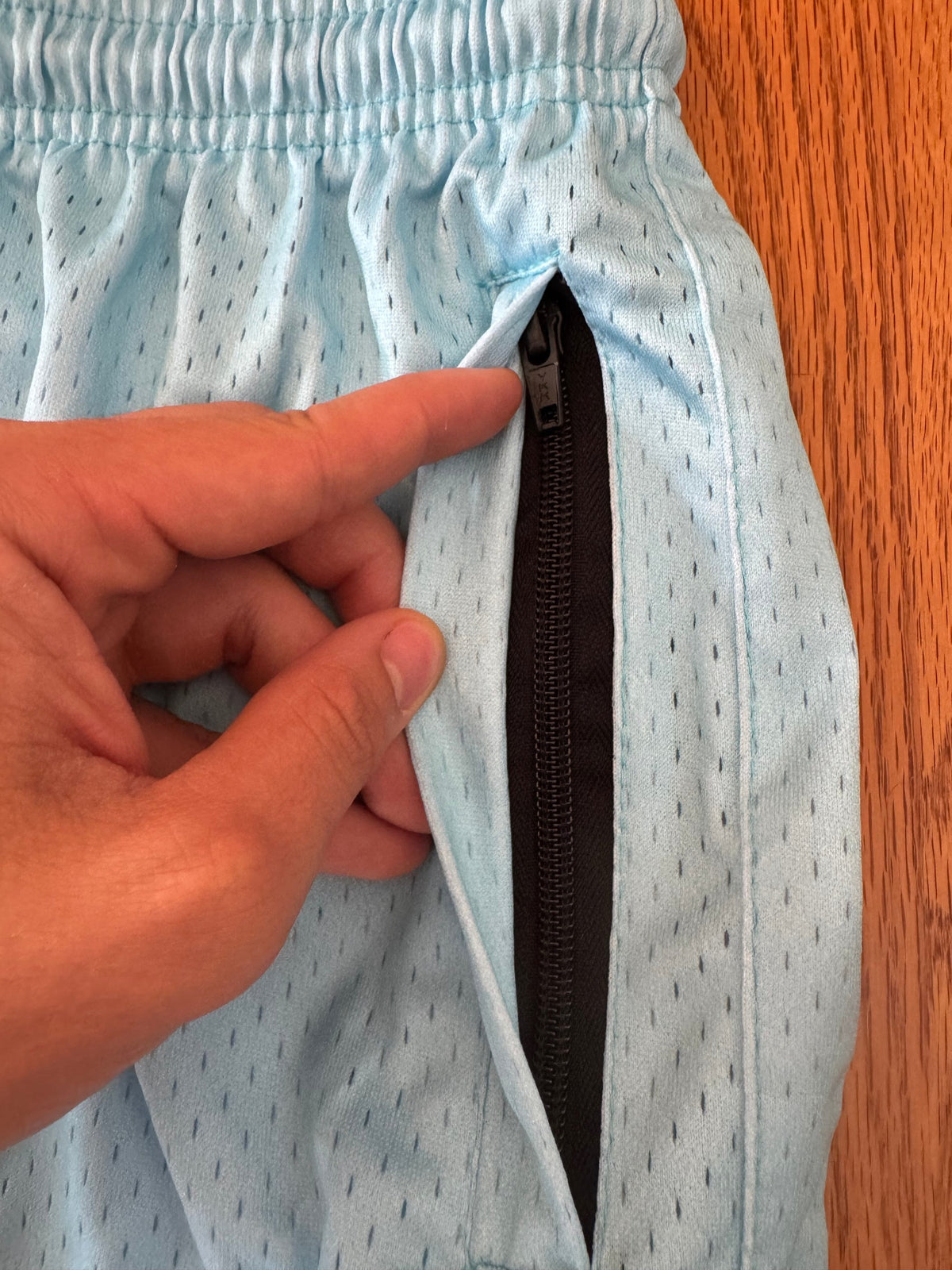 Goat Strength Final Stock – Sky Blue 5-Inch Mesh Shorts