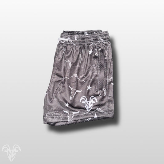 Goat Strength Western mesh shorts