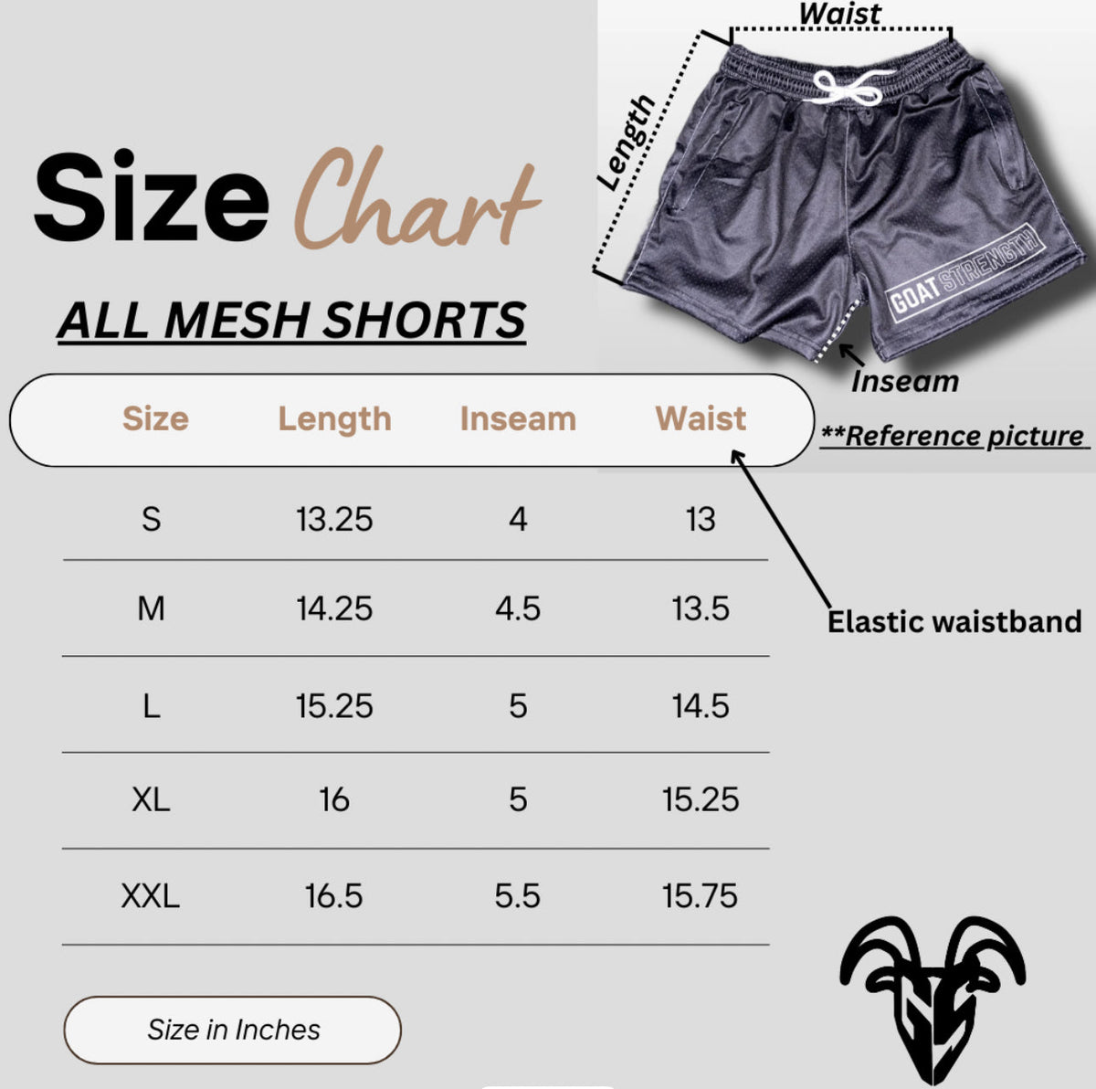 Goat Strength Western mesh shorts