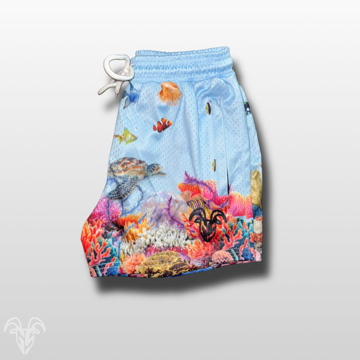 Goat Strength Final Stock – Blue Ocean 5-Inch Mesh Shorts