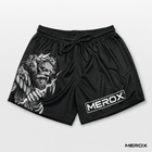 MEROX Zeus 5-inch mesh shorts front view
