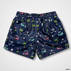 MEROX Golf 5-inch mesh shorts back view