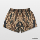 MEROX Old School Camo 5-inch mesh shorts back view