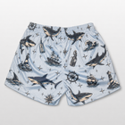MEROX Shark and Nautical mesh shorts back view