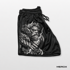 MEROX Zeus 5-inch mesh shorts side view