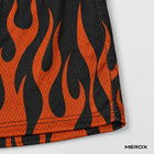 MEROX Flame shorts breathable open-hole mesh detail