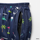 MEROX Golf mesh shorts zipper pocket detail
