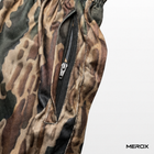 MEROX Old School Camo mesh shorts zipper pocket detail