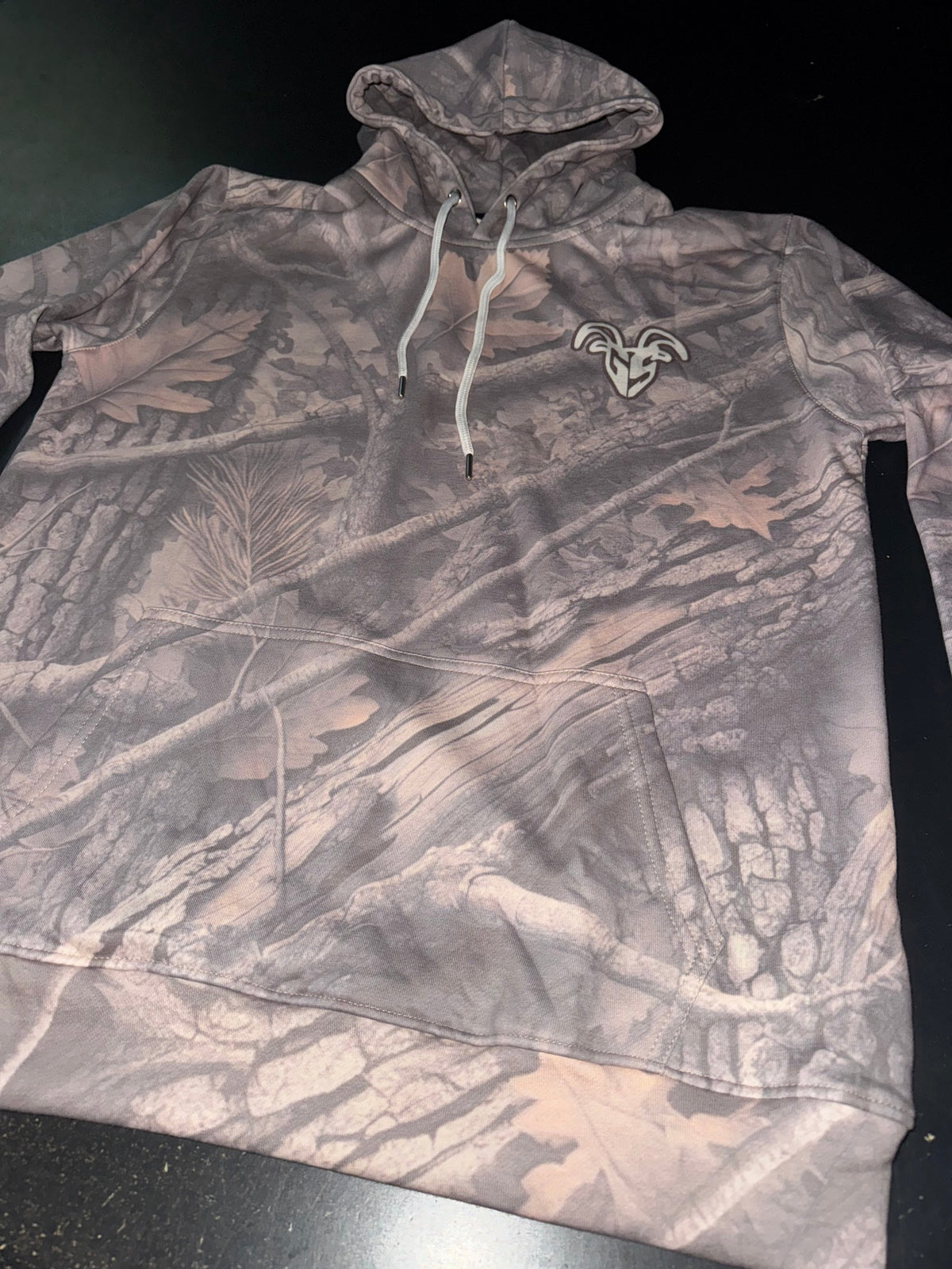 Goat Strength Final Stock – Embroidered Vintage Camo Hoodie