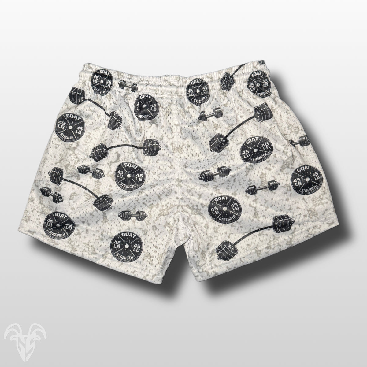 Goat Strength Final Stock – Weights 5-Inch Mesh Shorts