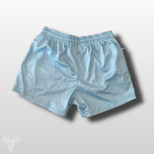 Goat Strength Final Stock – Sky Blue 5-Inch Mesh Shorts