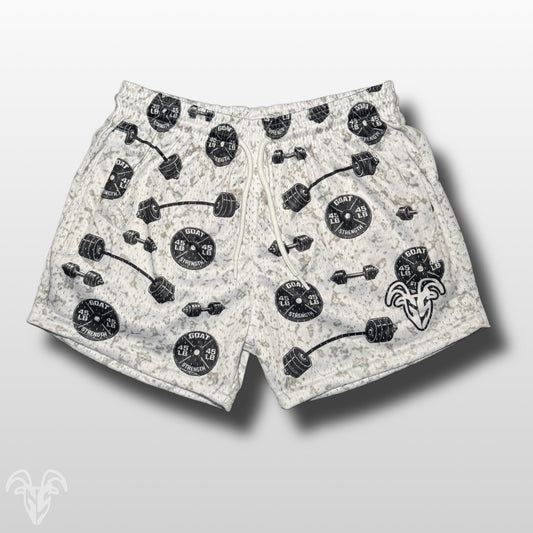 Goat Strength Final Stock – Weights 5-Inch Mesh Shorts