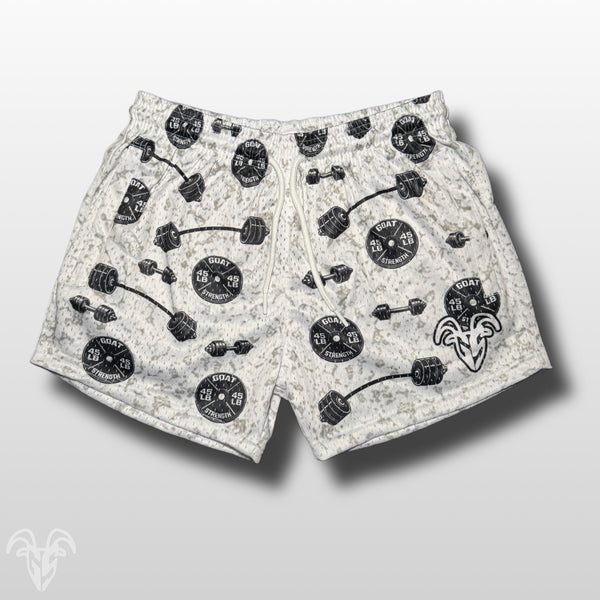 Goat Strength Final Stock – Weights 5-Inch Mesh Shorts