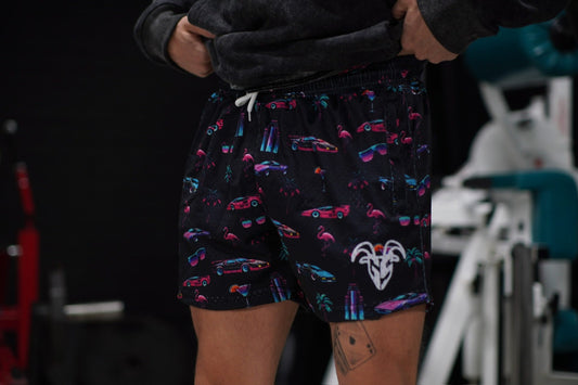 Goat Strength Miami Vice mesh shorts