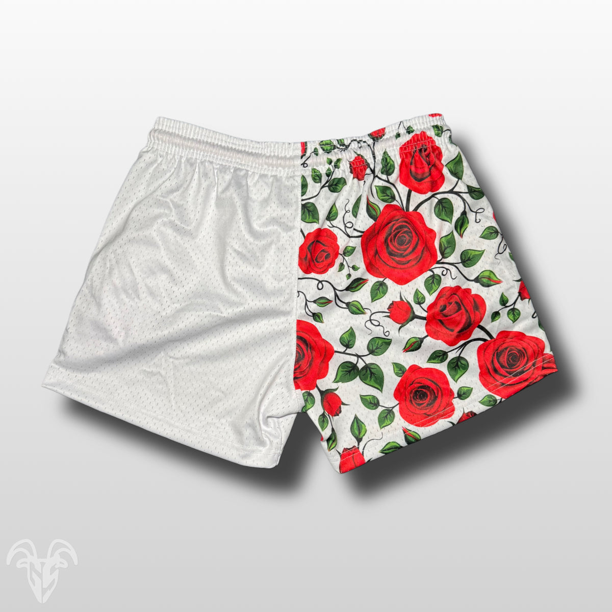 Goat Strength Split Rose mesh shorts photo 2