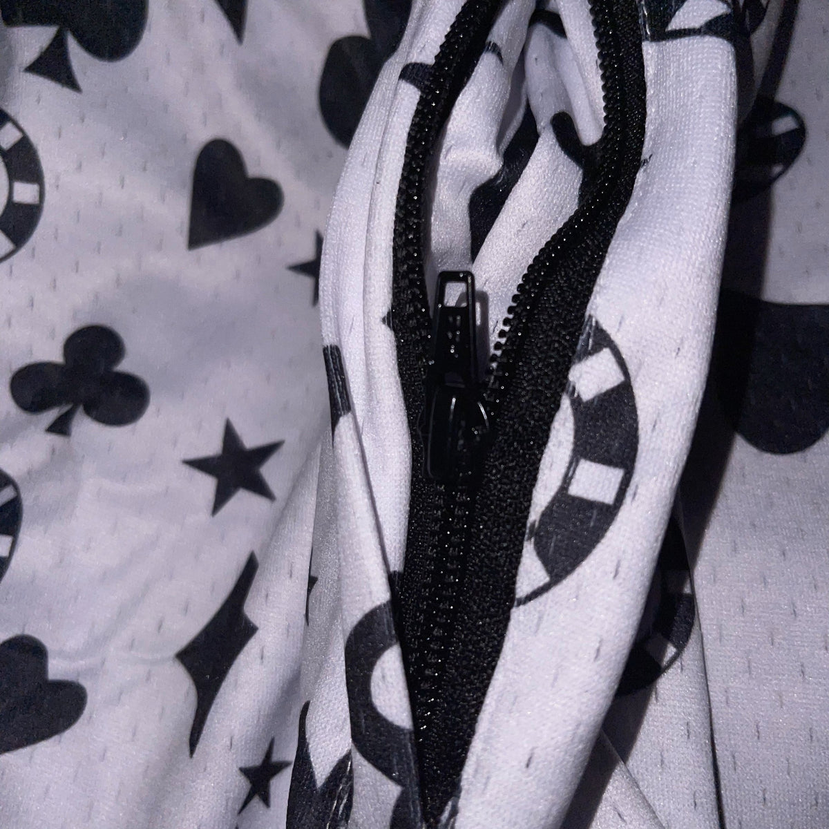 Goat Strength Final Stock – Casino Themed Mesh Gym Shorts