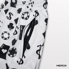 Casino mesh shorts secure zipper pocket detail