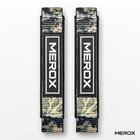 MEROX woodland camo lifting straps sewn labels