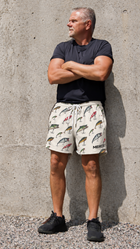 MEROX Cotton Fishing Lure shorts approved men's model photo