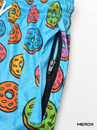 MEROX Donut mesh shorts zipper pocket detail
