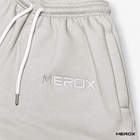 MEROX gray joggers embroidery