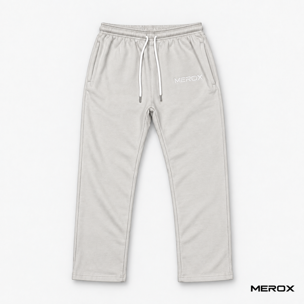 MEROX gray joggers front