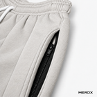 MEROX gray joggers zipper