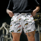 Man wearing MEROX Fishing Lure 5-inch mesh shorts