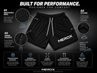 MEROX Performance mesh shorts features