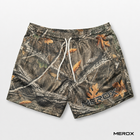 MEROX Realistic Camouflage 5-inch mesh shorts front view