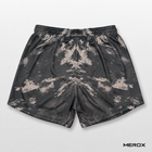 MEROX Scratch Camo 5-inch mesh shorts back view