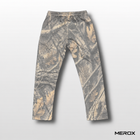 MEROX vintage woodland camo joggers back view