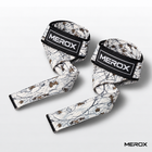 MEROX white arctic camo lifting straps angled pair