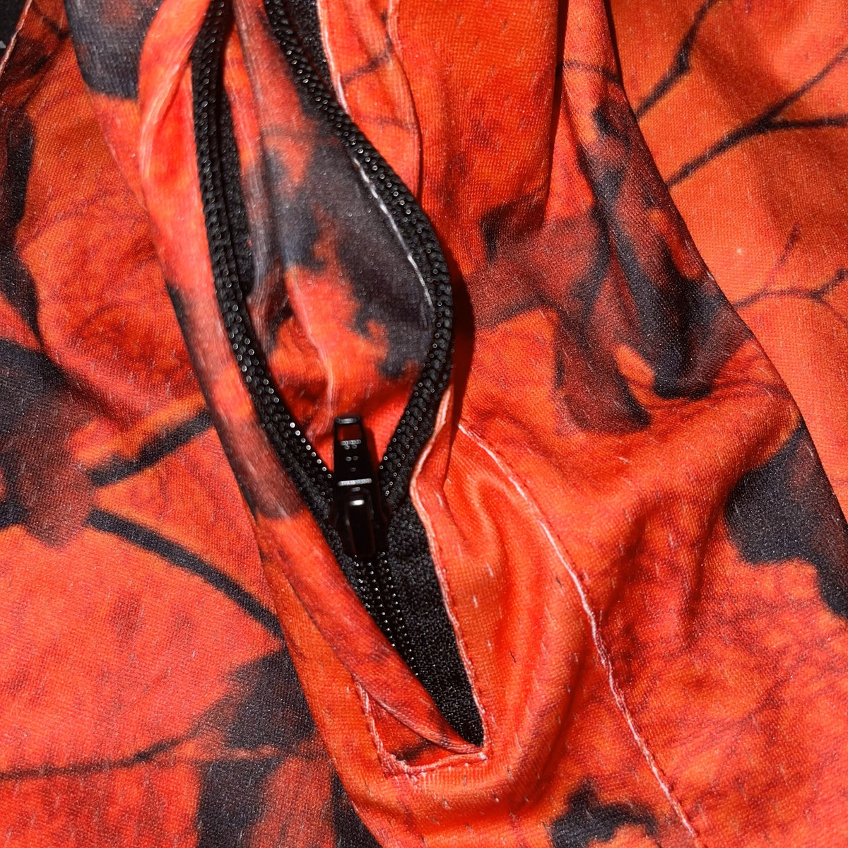 Goat Strength Orange Camo mesh shorts 7