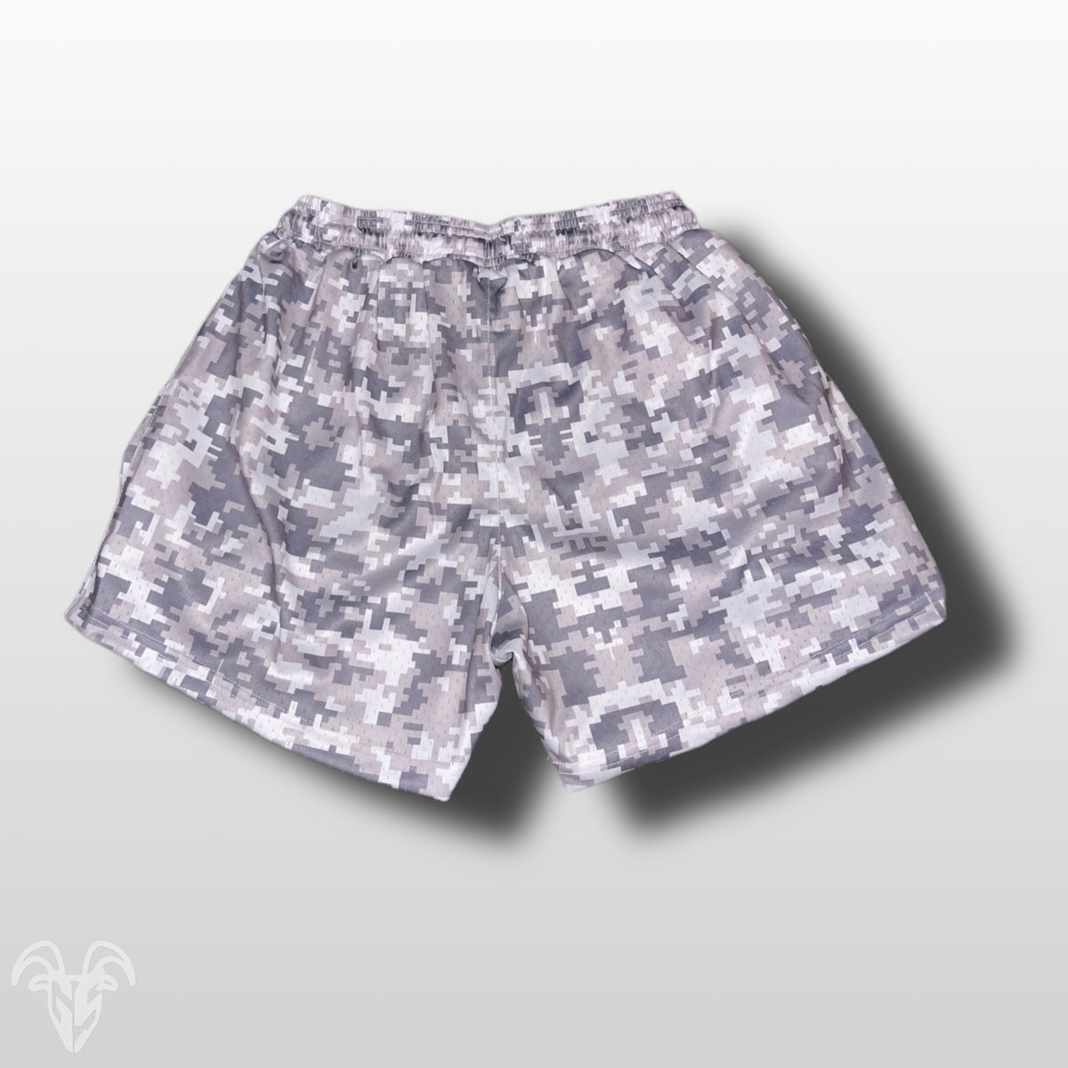 Goat Strength Final Stock – Digital Camo 5-Inch Mesh Shorts