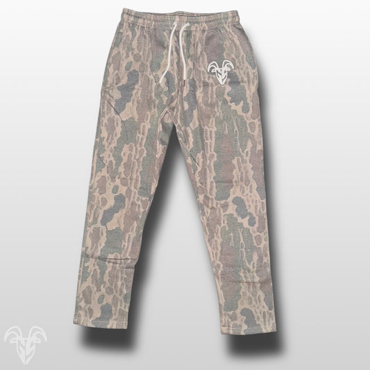 Goat Strength Old School Camo Sweatpants with Zipper Pockets – Final Stock