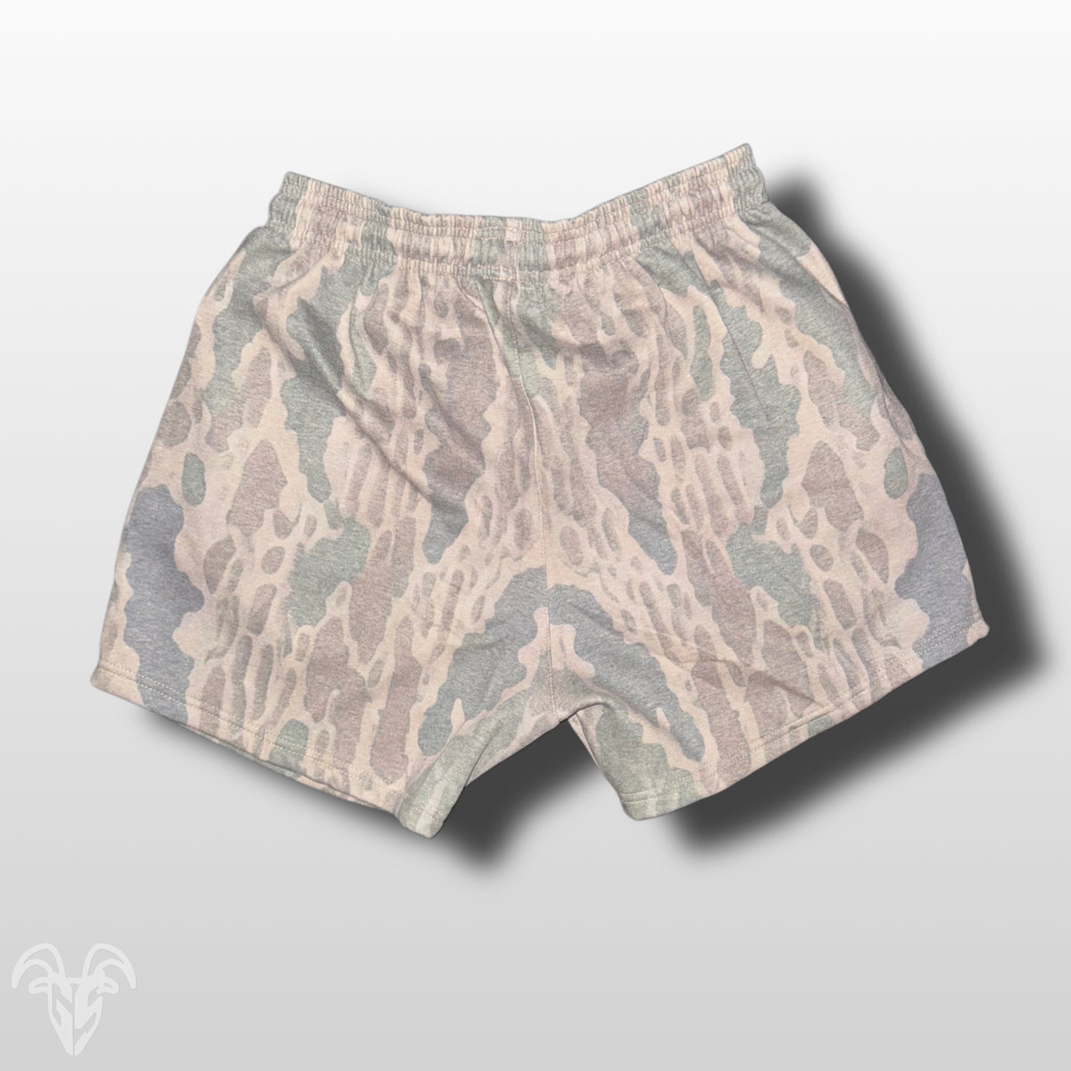Goat Strength Final Stock – Cotton Old School Camo 5-Inch Shorts