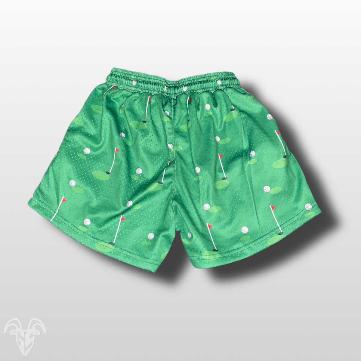 Goat Strength Golf mesh shorts back