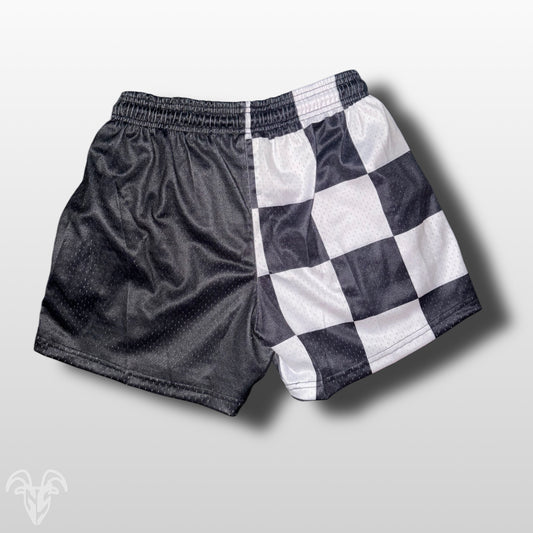Goat Strength Final Stock – Checkered 5-Inch Mesh Shorts