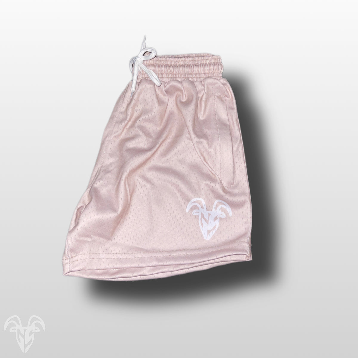 Goat Strength Final Stock – Tan 5-Inch Mesh Shorts
