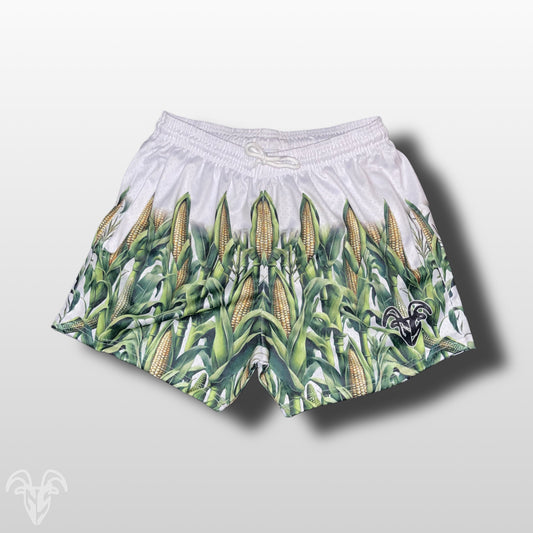 Goat Strength Final Stock – Corn 5-Inch Mesh Shorts