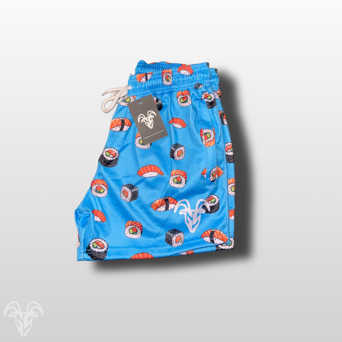 Goat Strength Sushi mesh shorts back