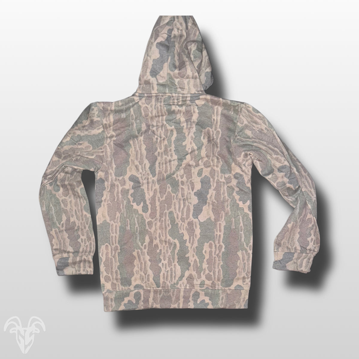Goat Strength Final Stock – Embroidered Old School Camo Hoodie