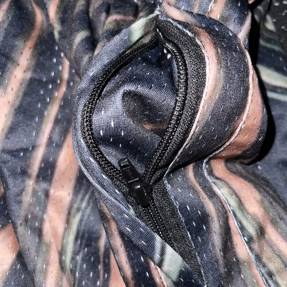Tiger Camo Goat Strength mesh shorts lifestyle