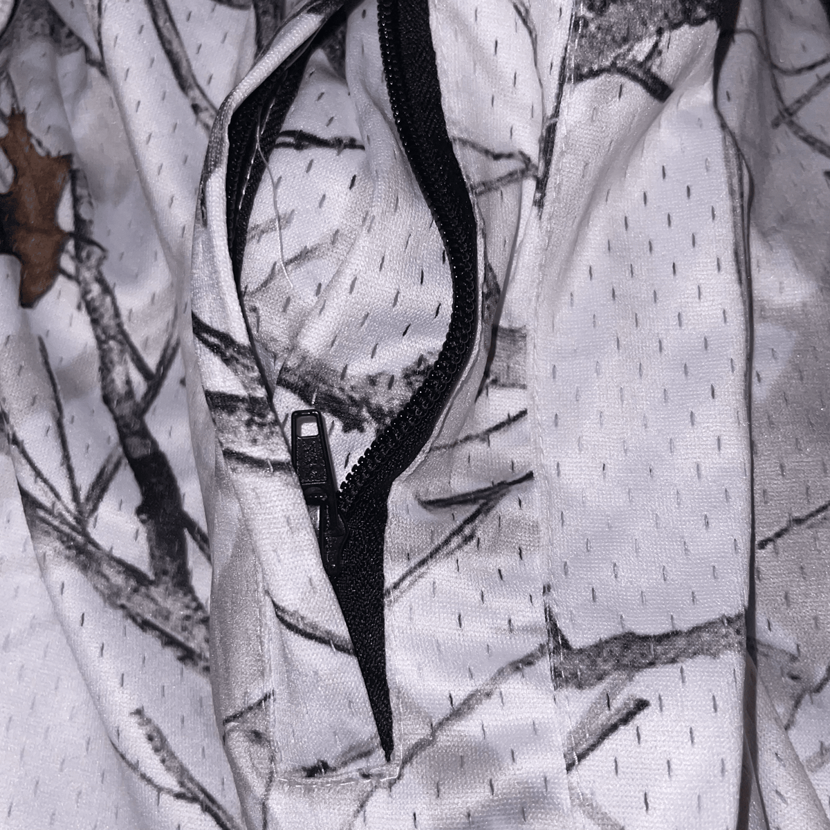 Goat Strength Final Stock – White Camo 5-Inch Mesh Shorts