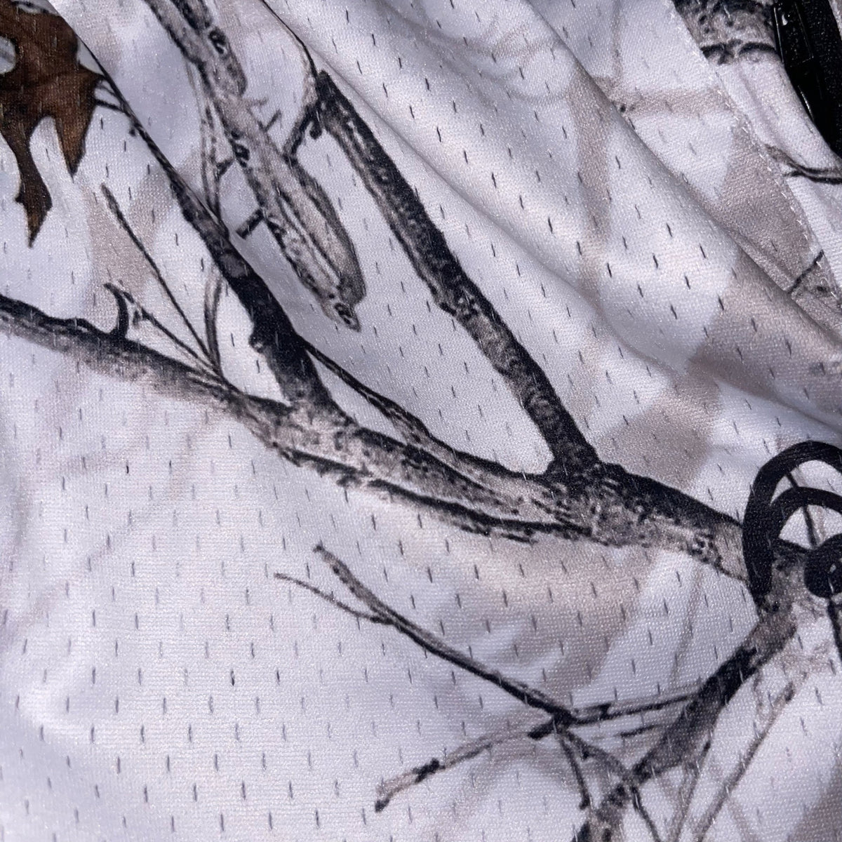 Goat Strength Final Stock – White Camo 5-Inch Mesh Shorts